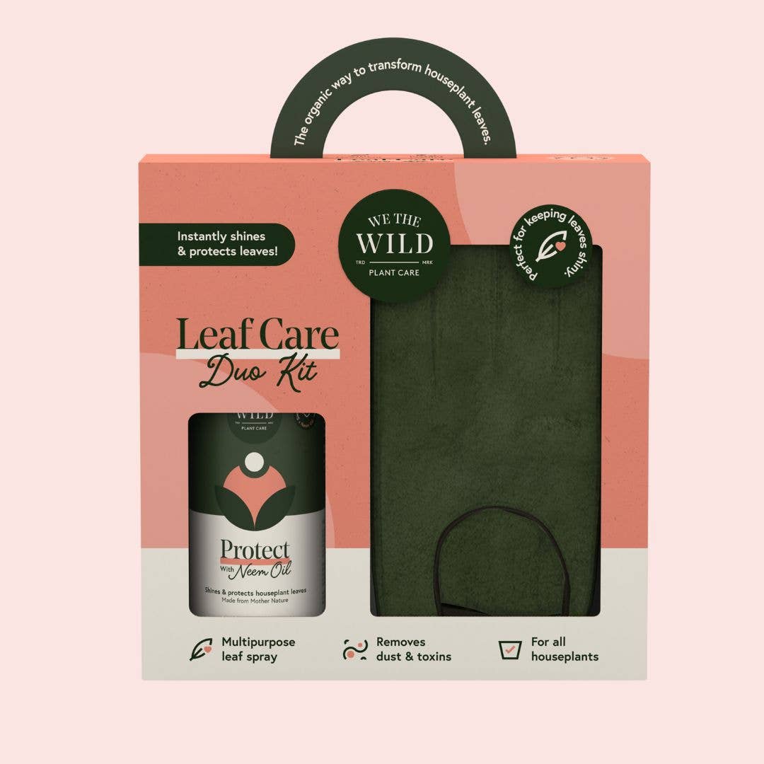 We The Wild Plant Care USA - Leaf Care Duo Kit