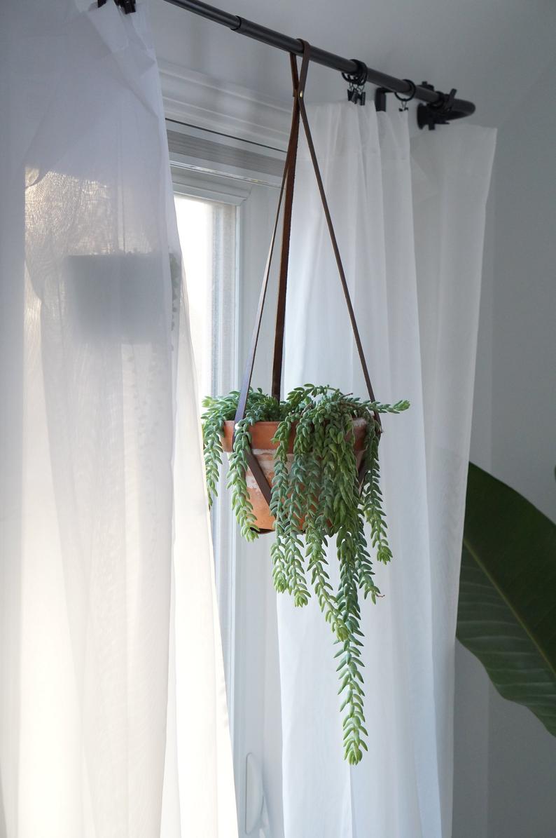 Leather Plant Hangers